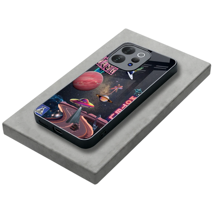 Cosmic Path stylish phone case for vivo v70 elite | glossy glass and slim fit