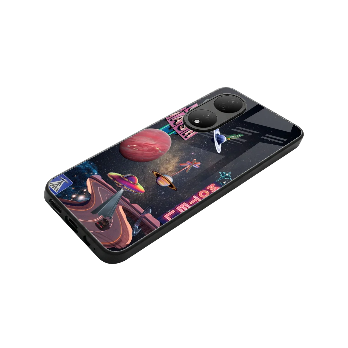 Cosmic Path stylish phone case for Vivo-y100 | glossy glass and slim fit