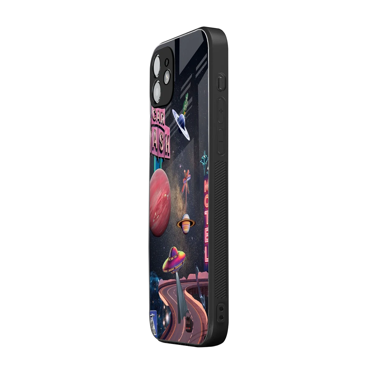 Cosmic Path iphone 11 mobile cover | shockproof glass phone case
