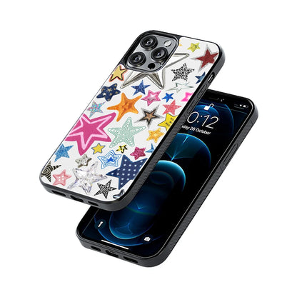 Protective Glass Back Phone Case Compatible with iPhone, Samsung, OnePlus, Pixel & More
