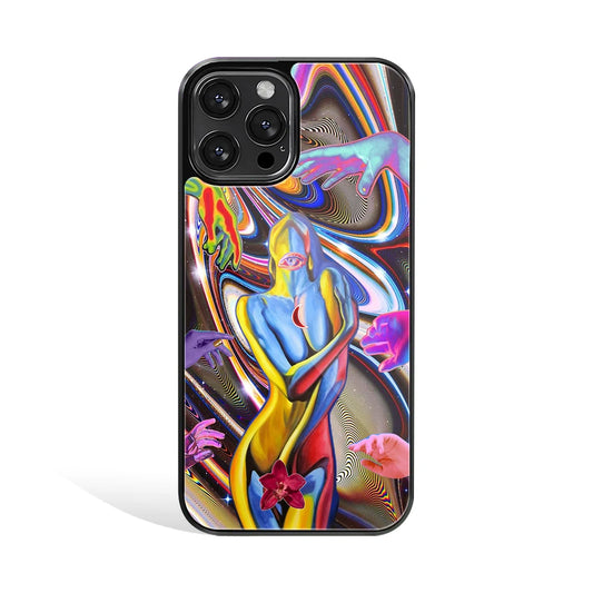 Premium Glass Back Mobile Phone Cover for iPhone, Samsung, OnePlus, Google Pixel, Redmi, Oppo, Vivo & Realme