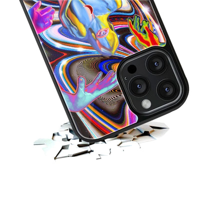 Durable Glass Back Mobile Case for iPhone, Samsung, OnePlus, Google Pixel, Redmi, Vivo, Oppo
