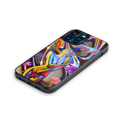 Luxury Glass Back Mobile Cover for iPhone, Samsung Galaxy, OnePlus, Pixel, Redmi & More