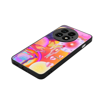 Cosmic Trinity stylish phone case for oneplus 13 | glossy glass and slim fit
