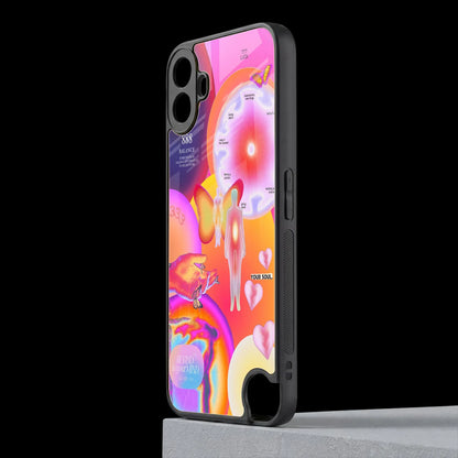 Cosmic Trinity cmf nothing phone 1 mobile cover | shockproof glass phone case