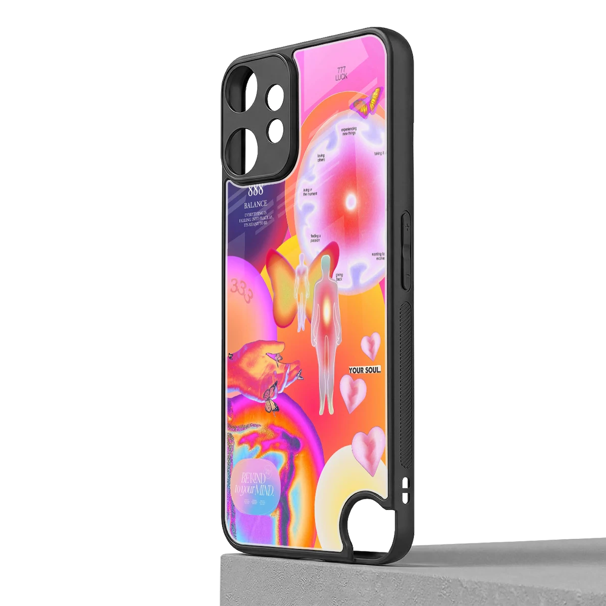 Cosmic Trinity cmf nothing phone 2 pro mobile cover | shockproof glass phone case