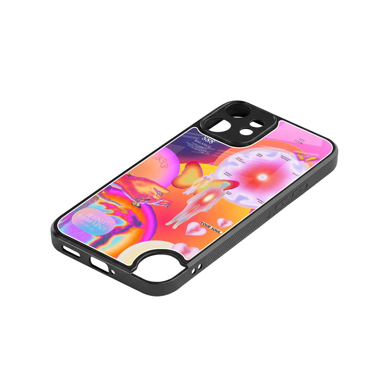 Cosmic Trinity stylish phone case for cmf nothing phone 2 pro | glossy glass and slim fit