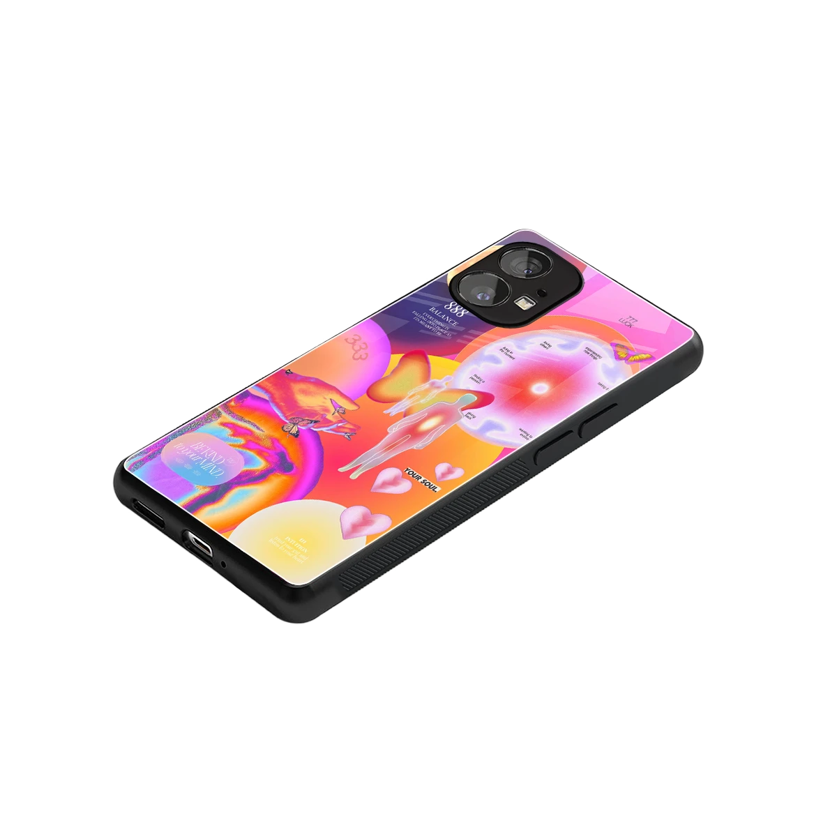 Cosmic Trinity stylish phone case for nothing phone 1 | glossy glass and slim fit