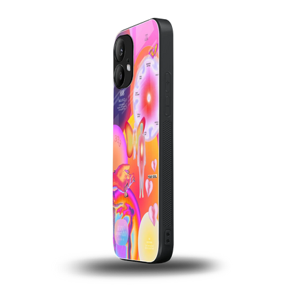 Cosmic Trinity nothing phone 2 mobile cover | shockproof glass phone case