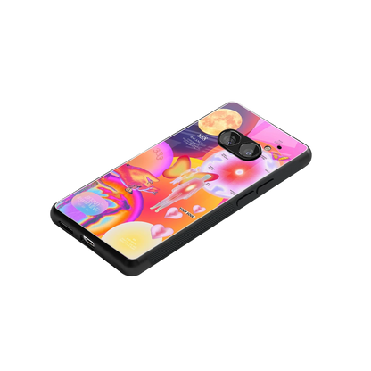 Cosmic Trinity stylish phone case for nothing phone 2a plus | glossy glass and slim fit