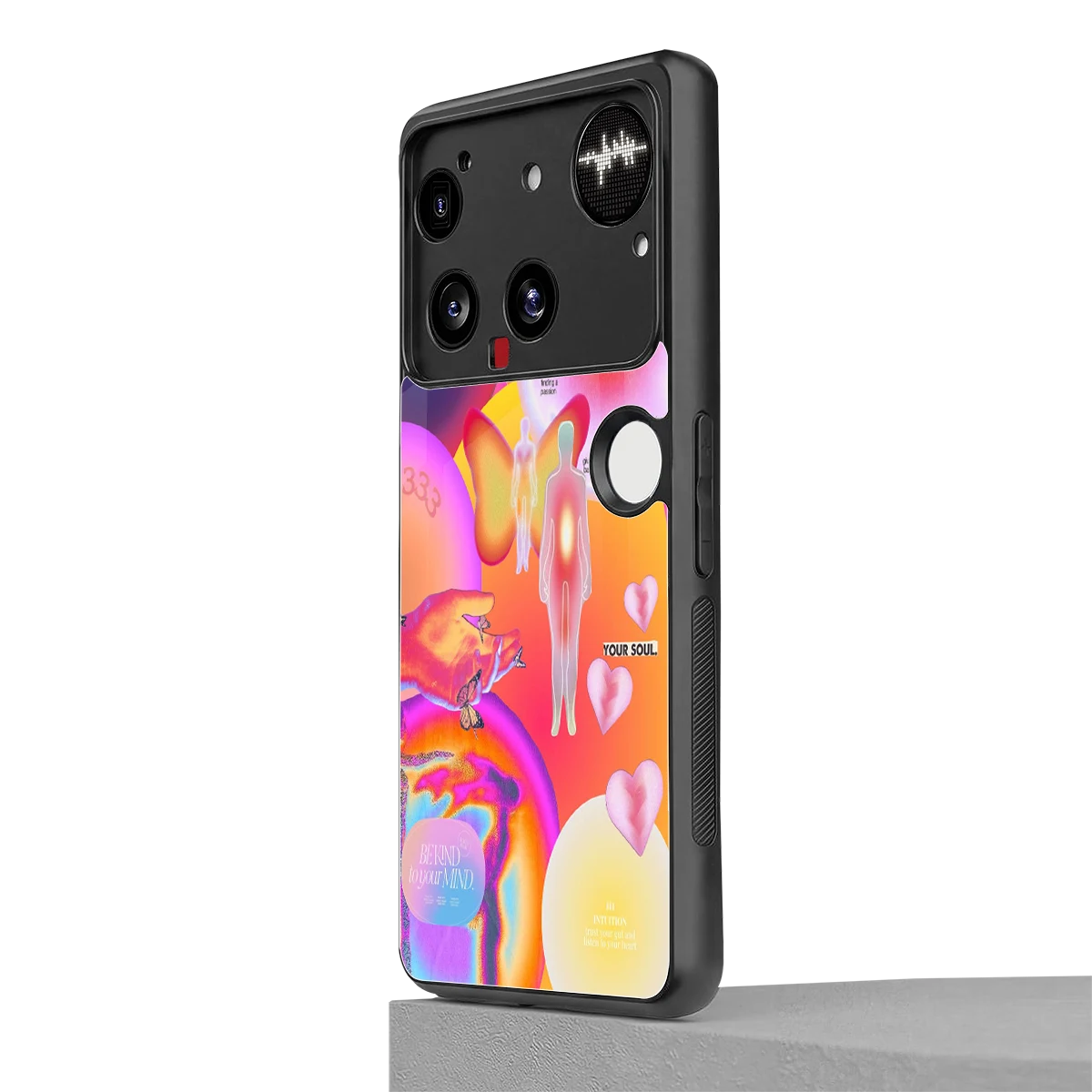 Cosmic Trinity nothing phone 3 mobile cover | shockproof glass phone case