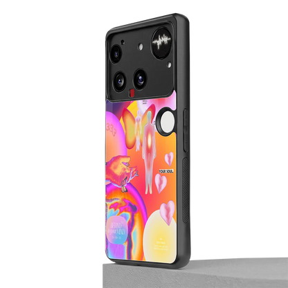 Cosmic Trinity nothing phone 3 mobile cover | shockproof glass phone case