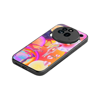 Cosmic Trinity stylish phone case for nothing phone 3a pro | glossy glass and slim fit