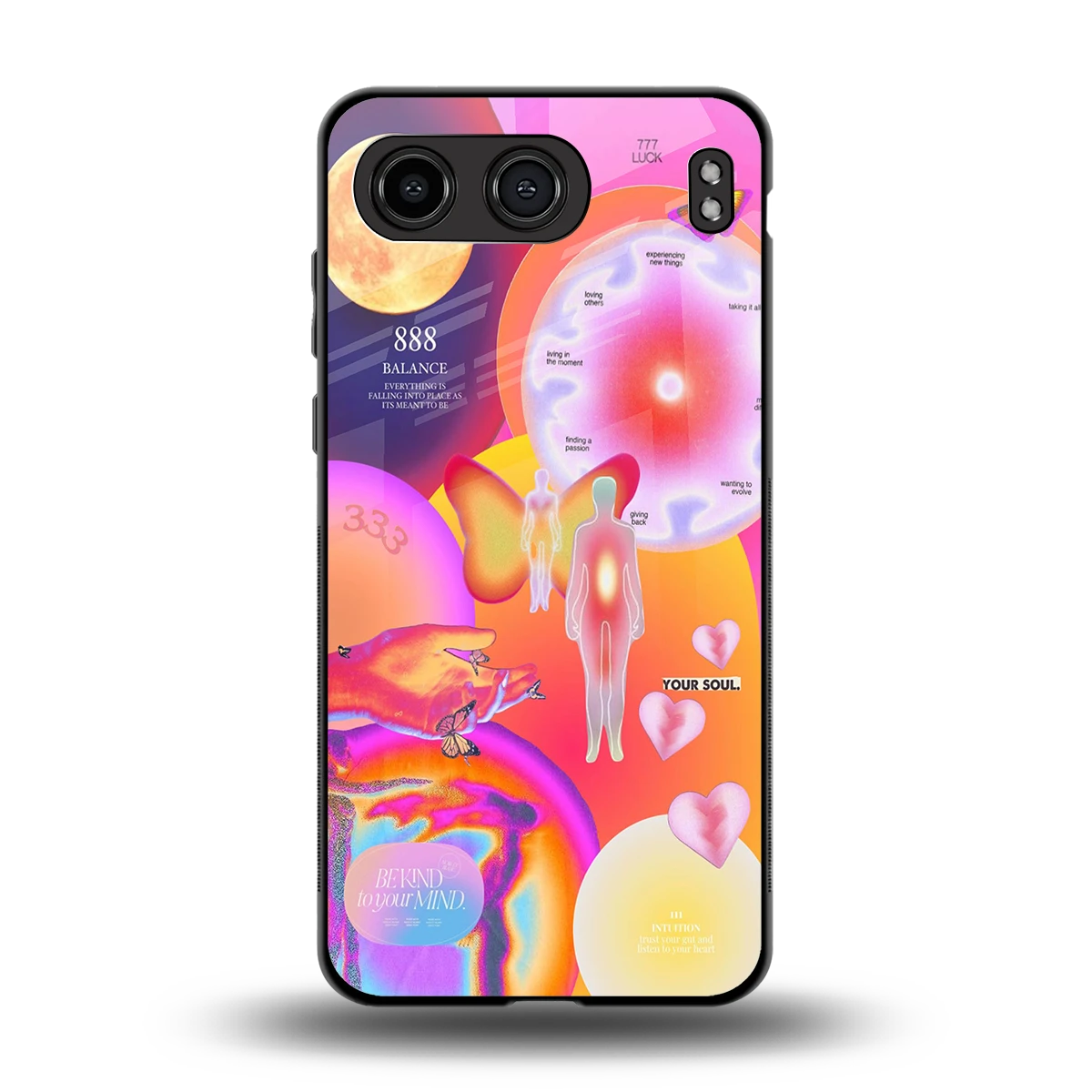 Cosmic Trinity back phone cover | glass case for oneplus nord 4