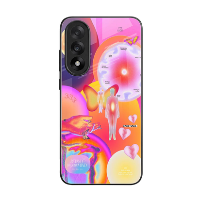 Cosmic Trinity back phone cover | glass case for oneplus nord 5