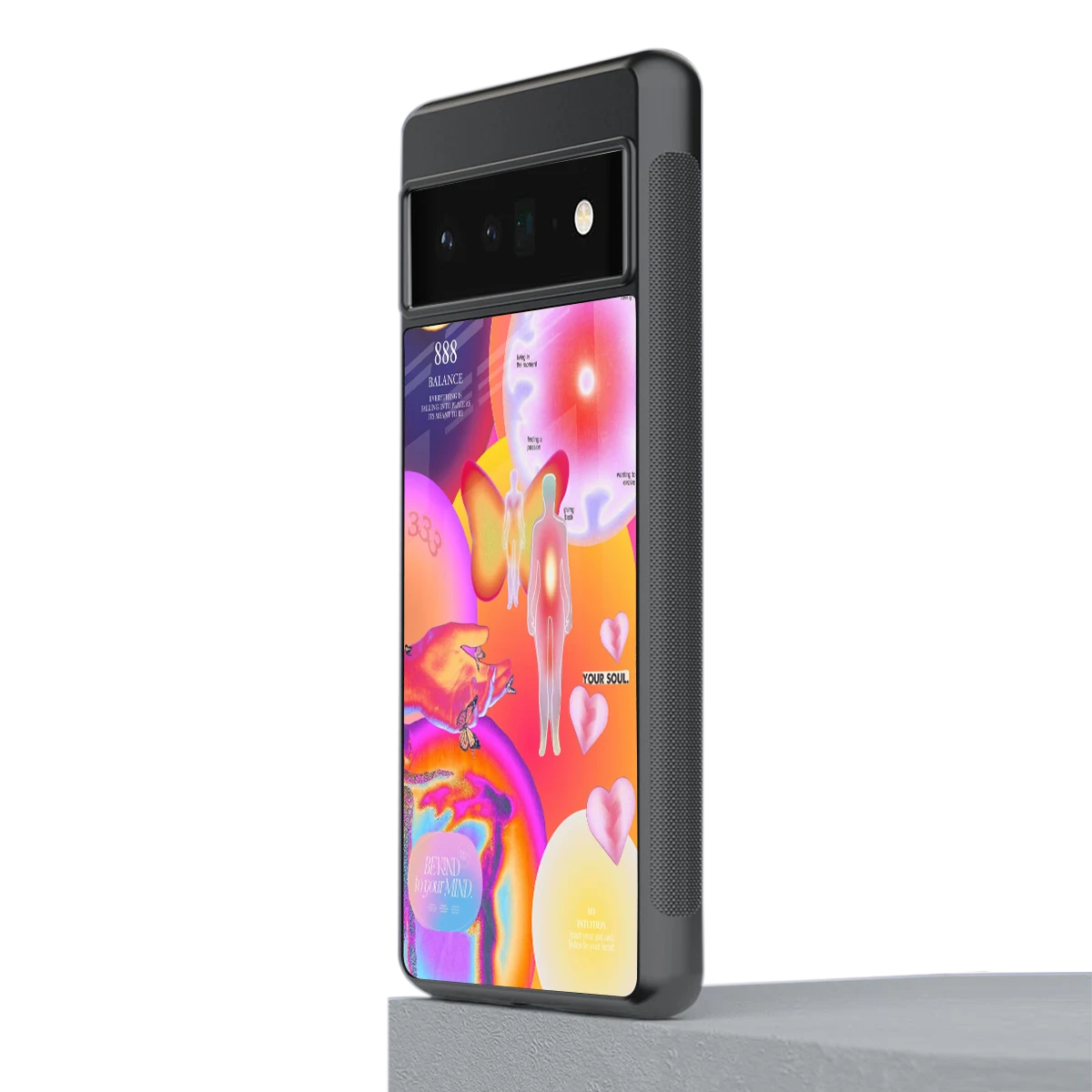 Cosmic Trinity stylish phone case for google pixel 6 pro | glossy glass and slim fit