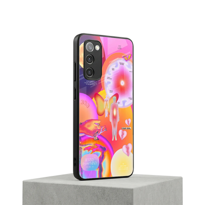 Cosmic Trinity samsung galaxy s20 fe mobile cover | shockproof glass phone case