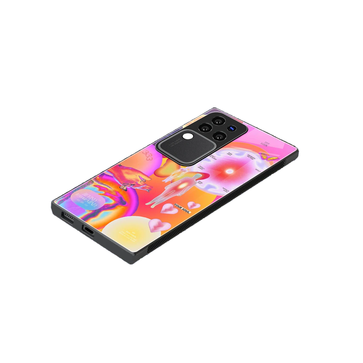 Cosmic Trinity stylish phone case forvivo v30 pro | glossy glass and slim fit