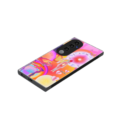 Cosmic Trinity stylish phone case for vivo v40 pro | glossy glass and slim fit
