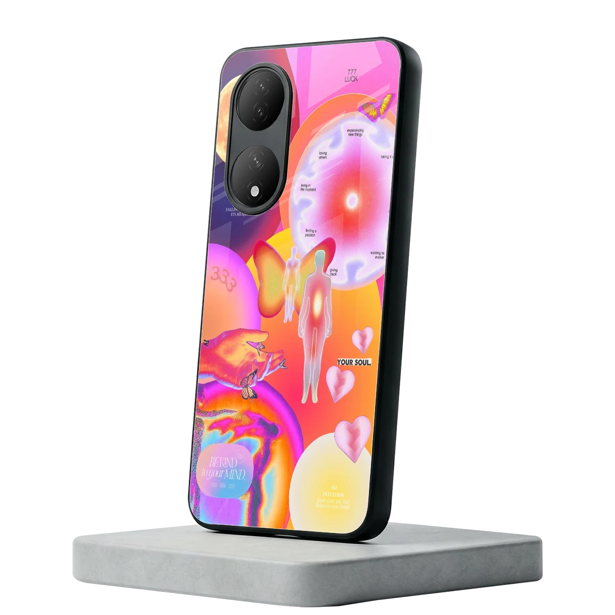 Cosmic Trinity Vivo-y100 mobile cover | shockproof glass phone case