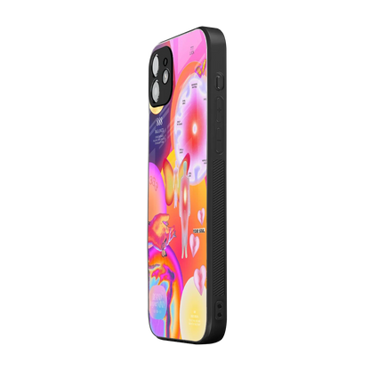 Cosmic Trinity iphone 12 mobile cover | shockproof glass phone case