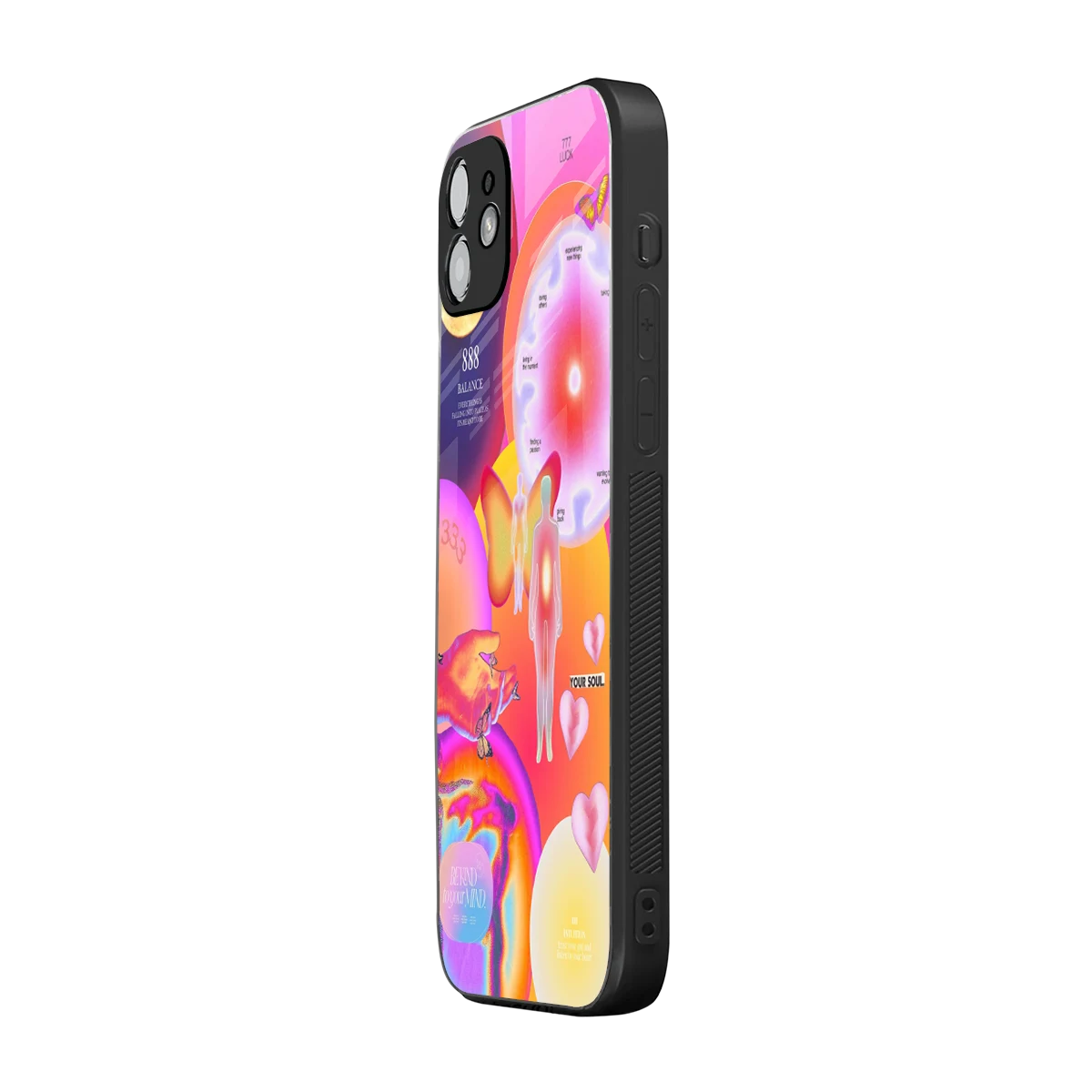 Cosmic Trinity iphone 11 mobile cover | shockproof glass phone case