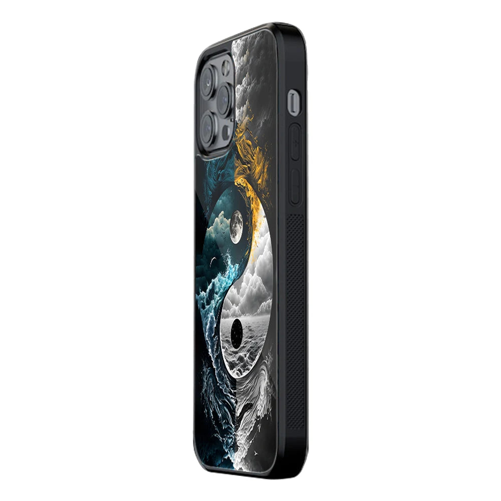 Trendy Glass Back Mobile Case for iPhone, Samsung, Redmi, OnePlus, Google Pixel, Motorola