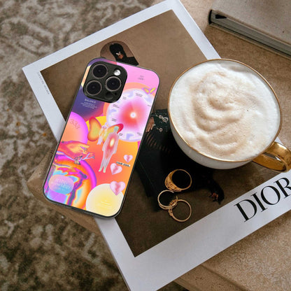 Cosmic Trinity Phone Case for Iphone 16 | Glass Case