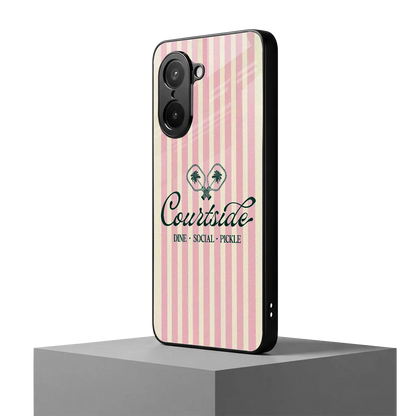 Courtside oneplus nord ce5 5g mobile cover | shockproof glass phone case