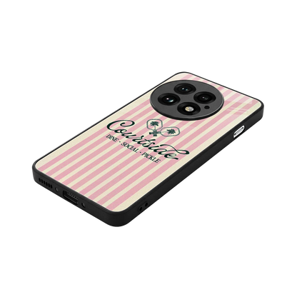 Courtside stylish phone case for oneplus 13 | glossy glass and slim fit