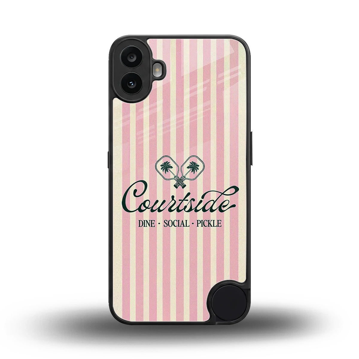 Courtside back phone cover | glass case for cmf nothing phone 1