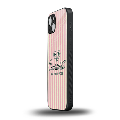 Courtside iphone 13 mobile cover | shockproof glass phone case