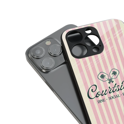 Courtside stylish phone case for iphone xr | glossy glass and slim fit