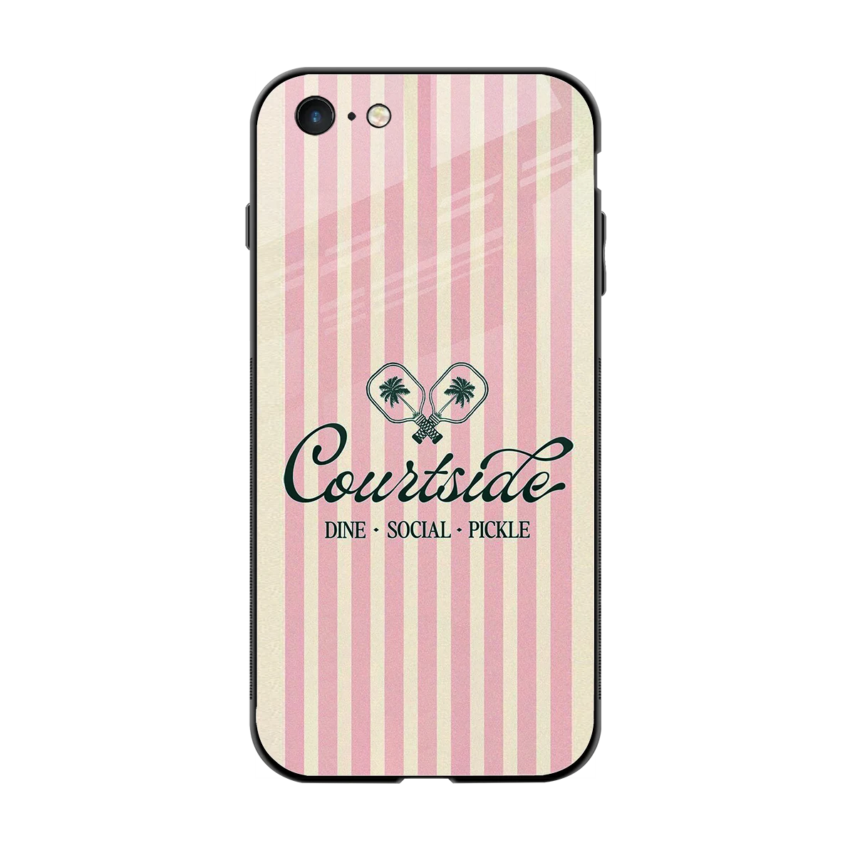 Courtside back phone cover | glass case for iphone 6s plus