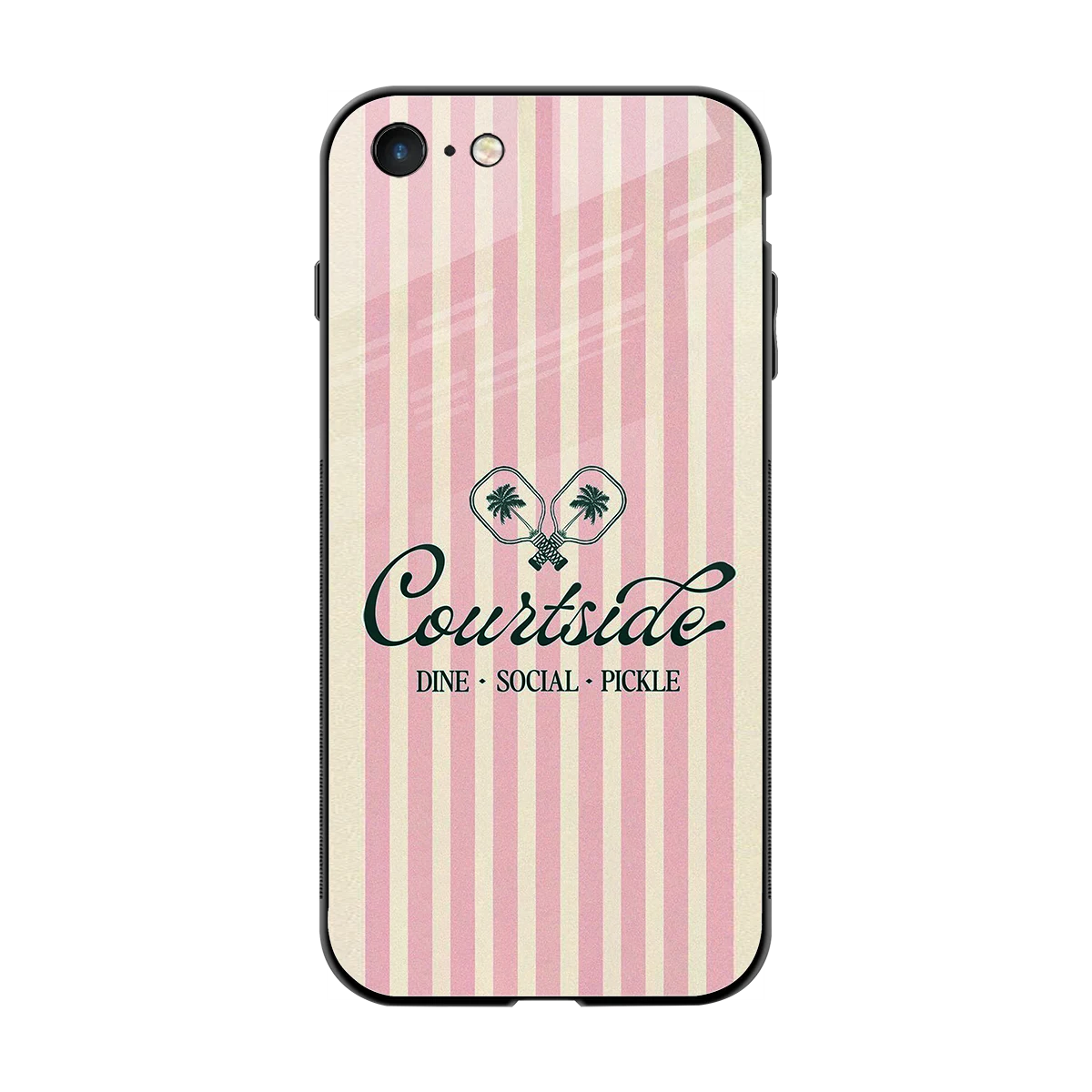 Courtside back phone cover | glass case for iphone 7