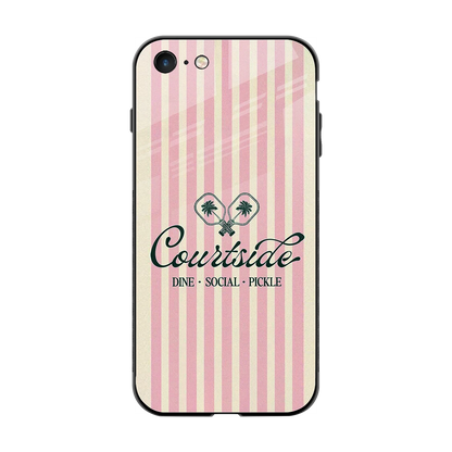 Courtside back phone cover | glass case for iphone 7