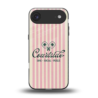 Courtside back phone cover | glass case for iphone air