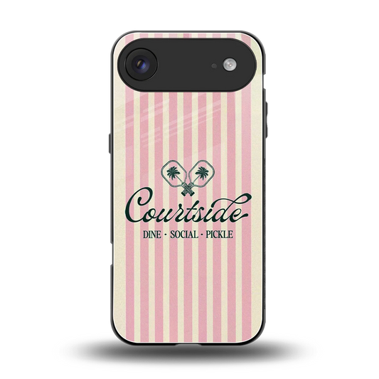 Courtside back phone cover | glass case for iphone air