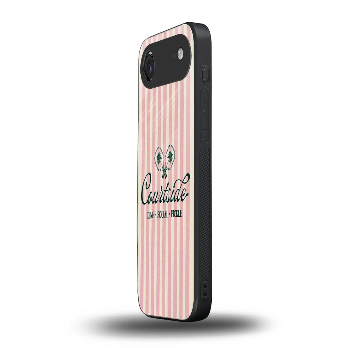 Courtside iphone air mobile cover | shockproof glass phone case