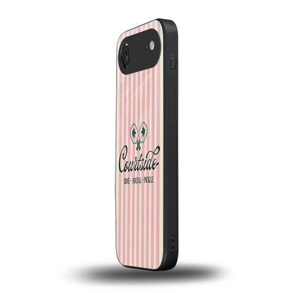 Courtside iphone air mobile cover | shockproof glass phone case