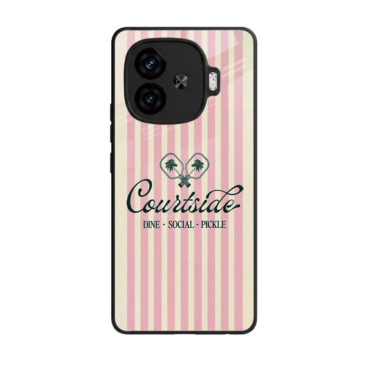Courtside back phone cover | glass case for iqoo neo 10r 5g
