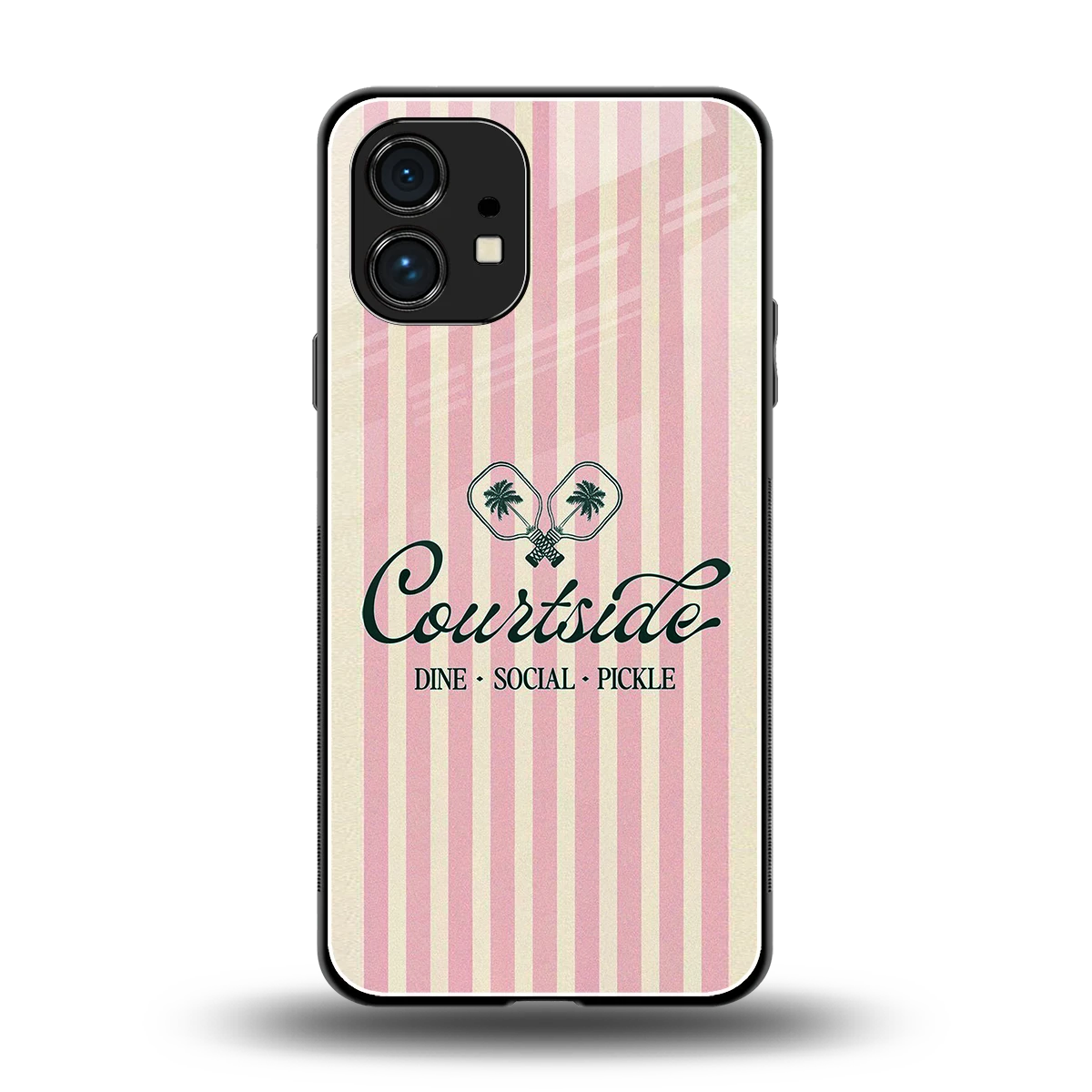 Courtside back phone cover | glass case for nothing phone 1