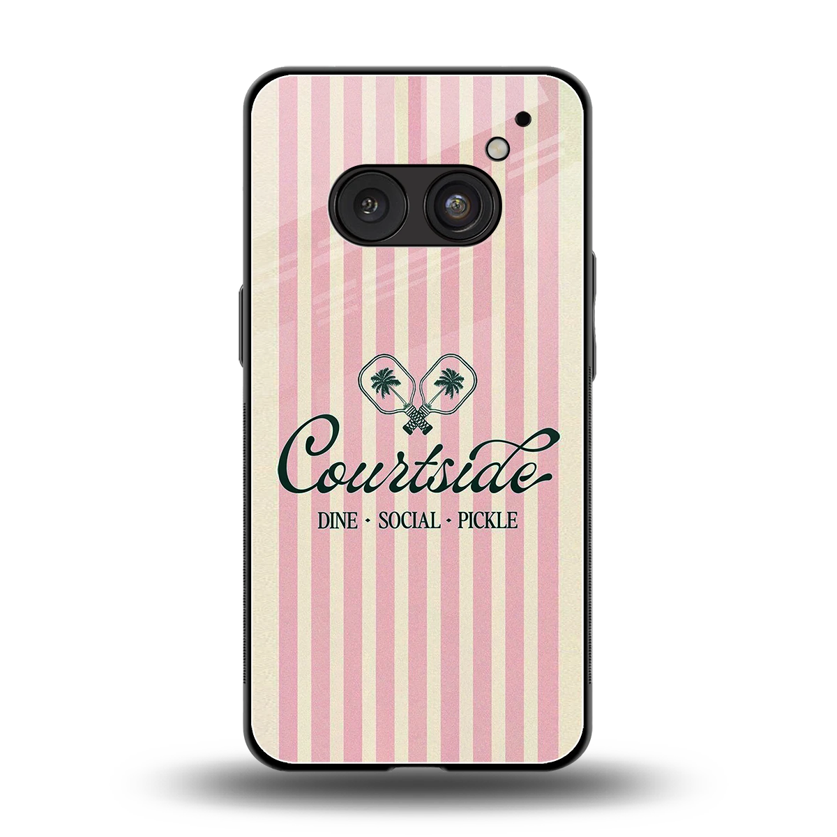 Courtside back phone cover | glass case for nothing phone 2a