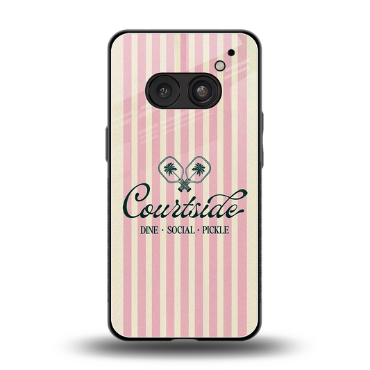 Courtside back phone cover | glass case for nothing phone 2a