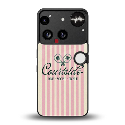 Courtside back phone cover | glass case for nothing phone 3