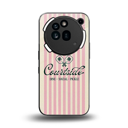 Courtside back phone cover | glass case for nothing phone 3a pro