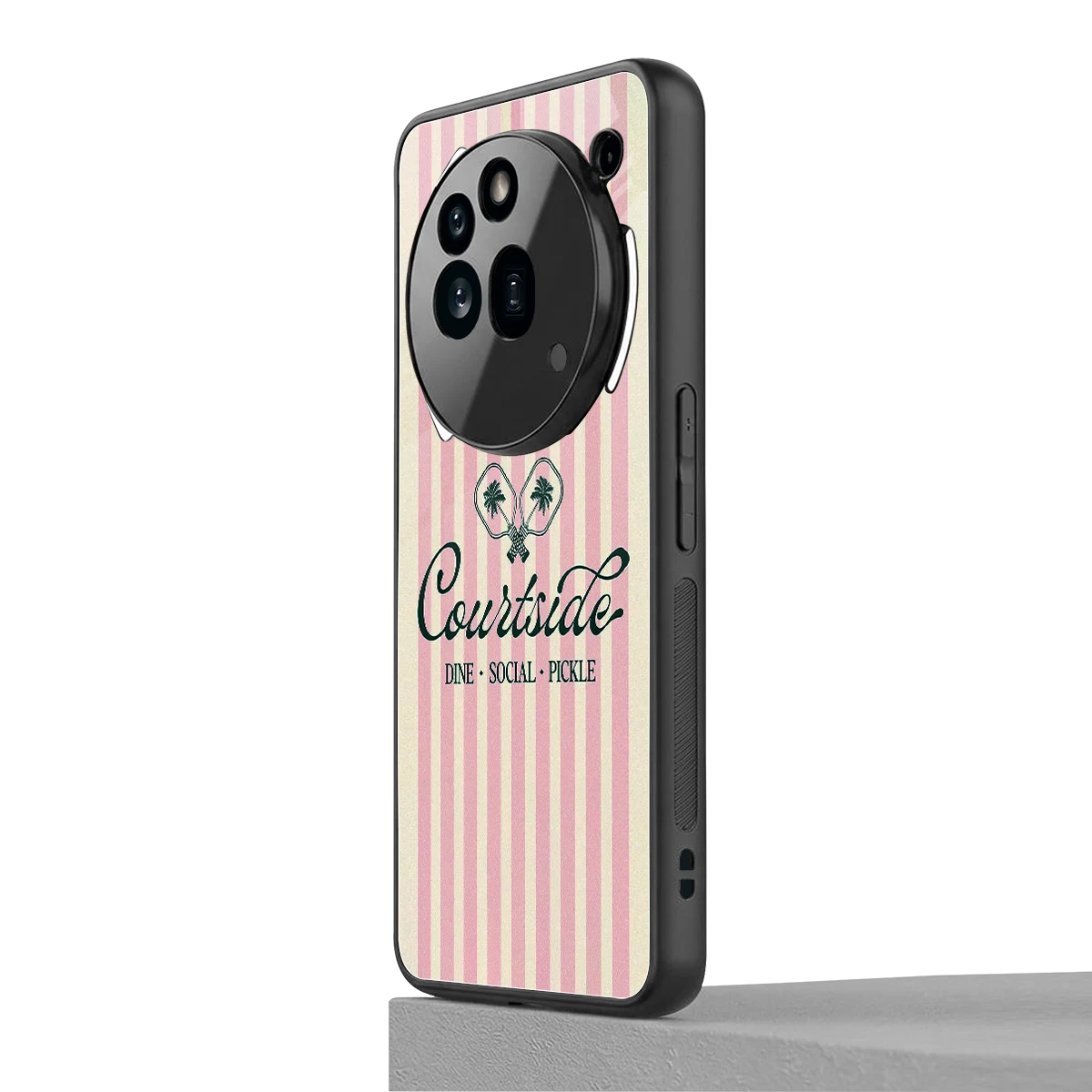 Courtside nothing phone 3a pro mobile cover | shockproof glass phone case