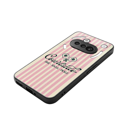 Courtside stylish phone case for nothing phone 3a | glossy glass and slim fit