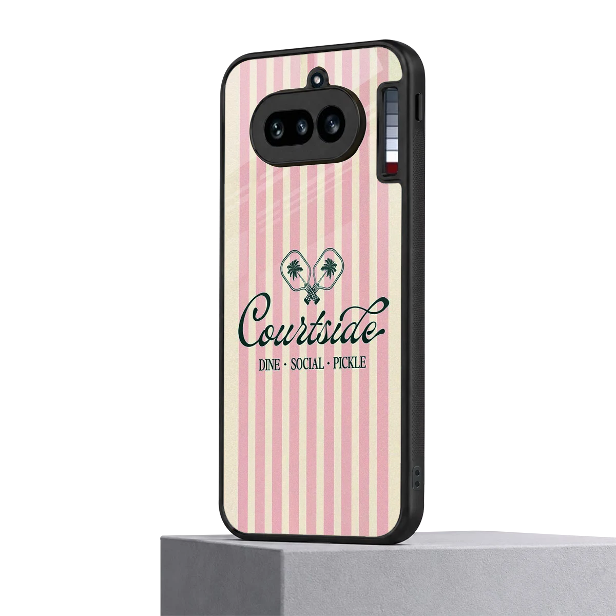 Courtside nothing phone 4a mobile cover | shockproof glass phone case