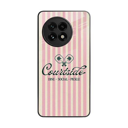 Courtside back phone cover | glass case for oneplus 13r